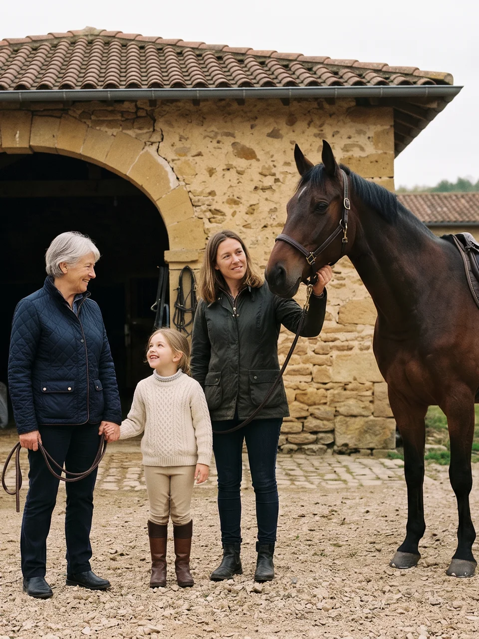 L'équipe, Poney Club de Richemont, centre équestre à Villette-sur-Ain